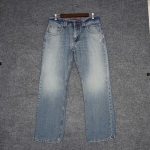Vintage Y2K Plugg Jeans Co Womens Light Wash Jeans Size 32‎ Retro Cotton